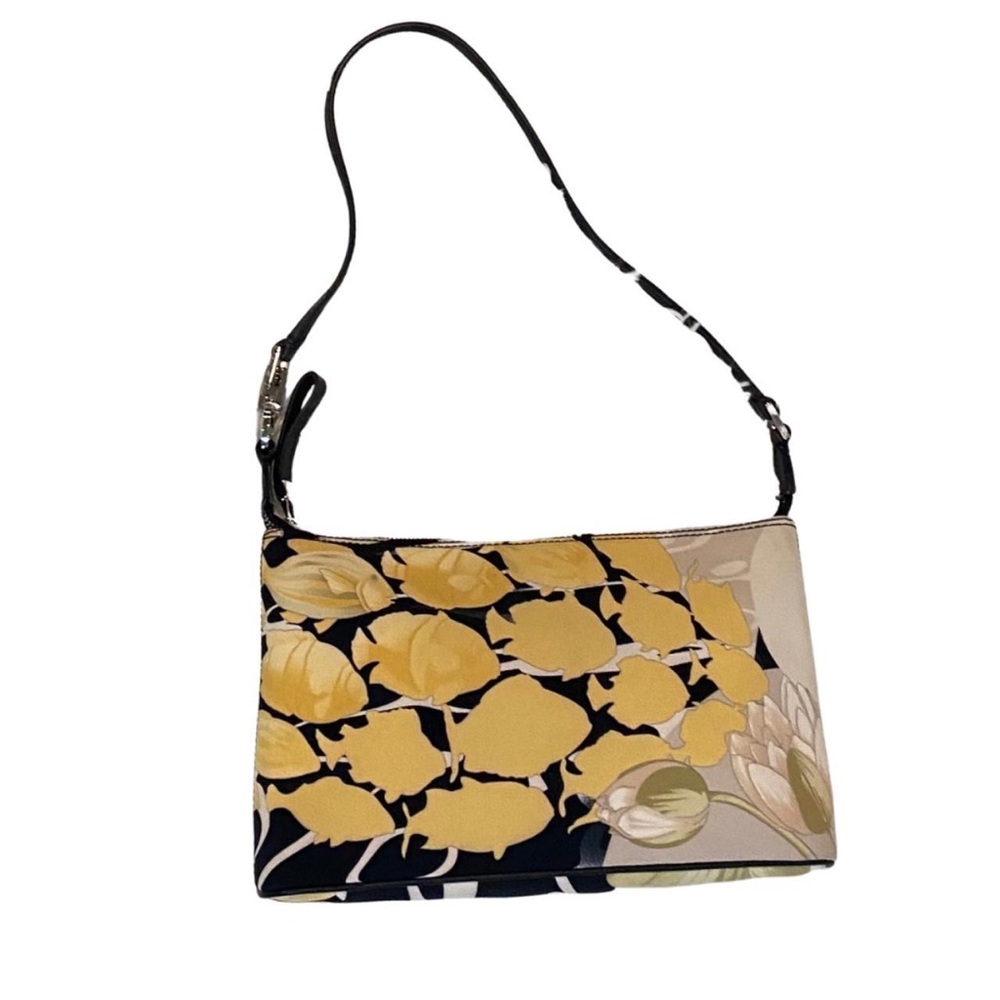 Salvatore Ferragamo Black Yellow Shoulder Bag